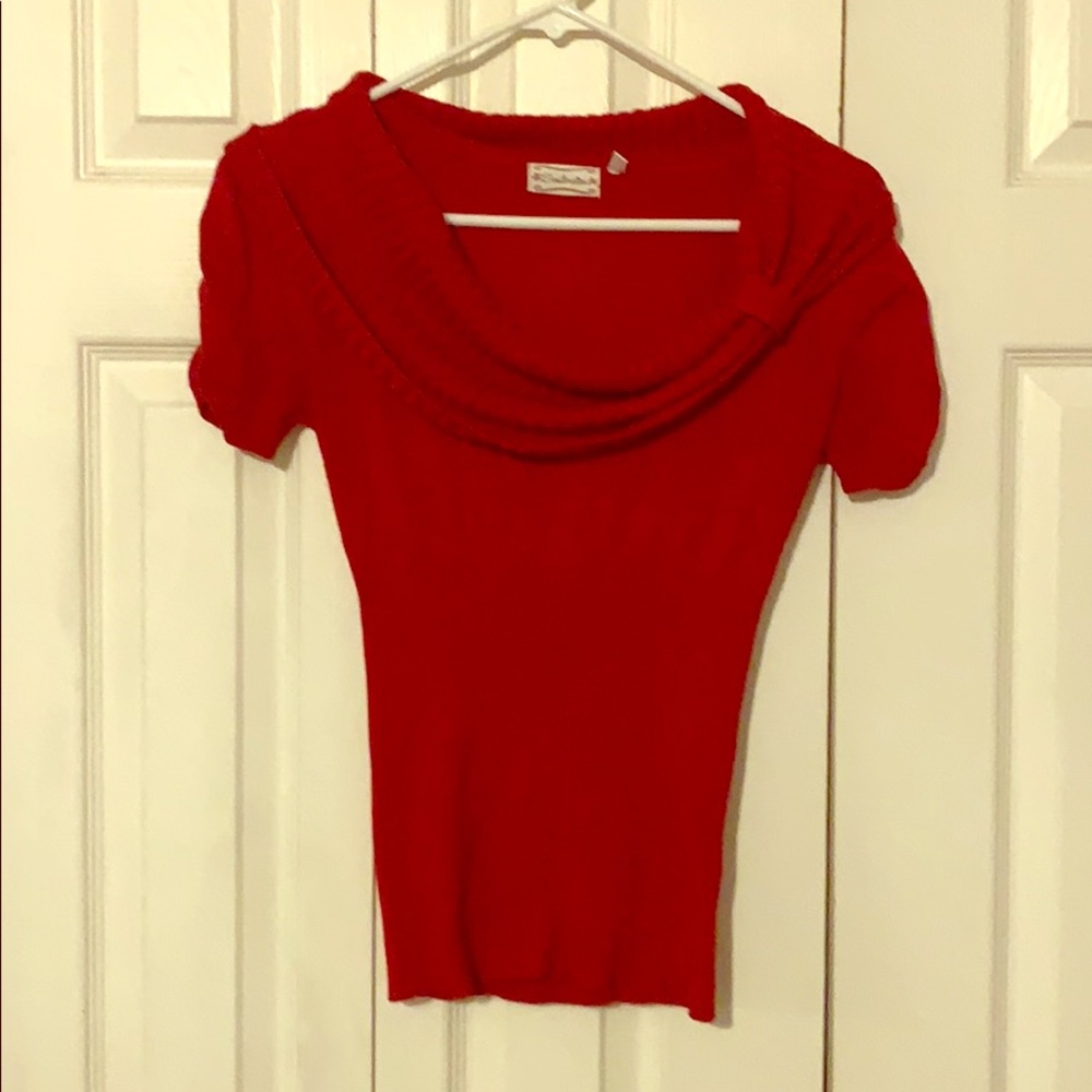 Red sweater